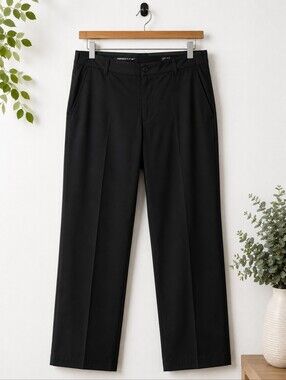Nike Golf Dri-Fit Pants Men’s 36x32 Black Performance Stretch Golf Slacks
